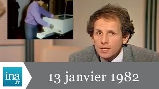 JT Antenne 2 20H du 13 janvier 1982  Archive INA [upl. by Clovah]