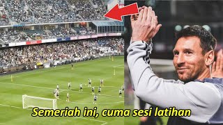 Sold Out 40000 fans Padati Sesi Latihan Inter Miami [upl. by Dej]