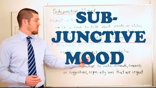 Grammar Series  The Subjunctive Mood [upl. by Irotal]