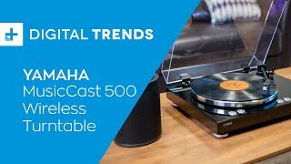 Yamaha MusicCast Vinyl 500 turntable review [upl. by Rosane666]