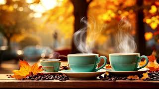 French Café Jazz☕Enjoy Autumn with Jazz Piano Relieve Stress and Focus on Study and Work [upl. by Bui]