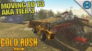 MOVING TO T3 AKA TIER 3  Gold Rush The Game  Lets Play Gameplay  S01E12 [upl. by Harwin]