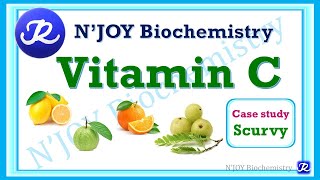 6 Vitamin C  Water Soluble Vitamin  Vitamins Biochemistry NJOYBiochemistry [upl. by Barfuss]