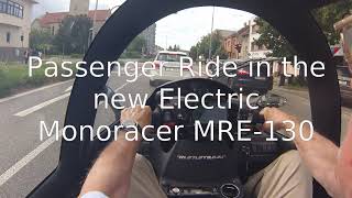 Passenger Ride in the new Electric Monoracer MRE130 [upl. by Kati]