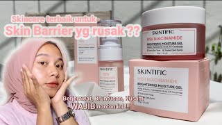 SKINTIFIC Brightening Set  Review pemakaian 2 minggu [upl. by Waylan564]