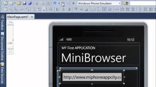 How to make a Web Browser for windows phone 7 [upl. by Ximenes]