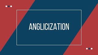 Anglicization AP US History in 1 Minute Daily [upl. by Jezebel]