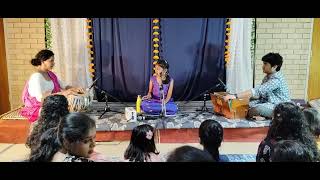 Sannati Vocal with Saniya Tabla  amp Arya Harmonium  20102024 [upl. by Aneekahs]