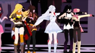 MMD Bad Apple RWBY Gals [upl. by Salamone]