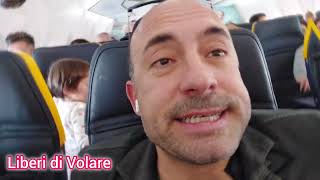 Volo Bologna Bari con il Dott Fabio Gherardelli responsabile di Liberi di Volare [upl. by Tiphane]