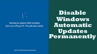 How to Permanently Disable Windows Update [upl. by Aivatnohs391]