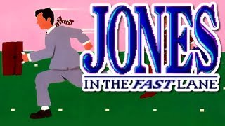 LGR  Jones in the Fast Lane  DOS PC Game Review [upl. by Enninaej]