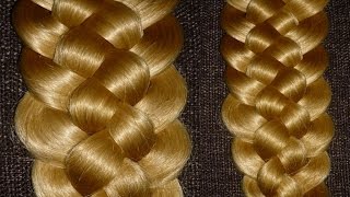 Quick amp Easy HairstyleFive 5 Strand Braid for BeginnersBack To School HairstylesPenteados [upl. by Akired42]