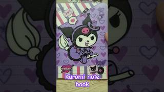 Kuromi note book 💜💜 [upl. by Nodyarg]