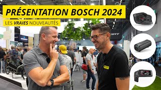 LES VRAIES NOUVEAUTÉS BOSCH EBIKE 2024 [upl. by Jaynes]