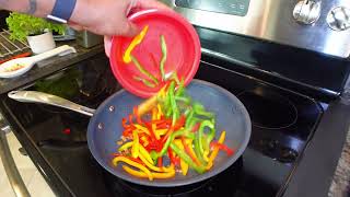 Flavortown Cookware Kitchen  Rasta Pasta Recipe [upl. by Wolk144]