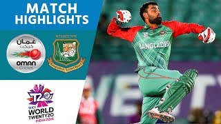 Bangladesh Comfortably Reach Super 10s  Bangladesh vs Oman  ICC Mens WT20 2016  Highlights [upl. by Esme391]