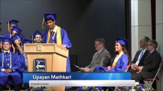 Valedictorian Roasts Donald Trump in Graduation Speech Dhahran High School [upl. by Sices625]