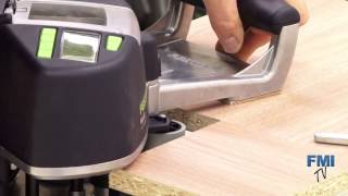 Festool Conturo Edgebander Edgebanding Inside Corners [upl. by Woodall]