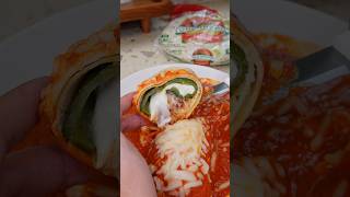 Loaded Cheesy Asada Chorizo Burrito🌯using Guerrero Caseras Tortillas [upl. by Joselow]