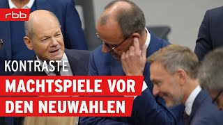 Winterwahlkampf zwischen Wundenlecken und Abrechnen  Kontraste [upl. by Tatiania]