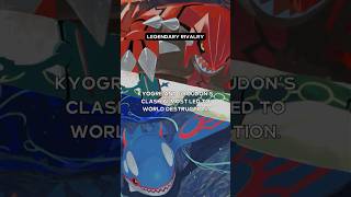 Kyogre vs Groudon Rayquaza Stopped Their Clash 🐉🌍 Kyogre Groudon Rayquaza Legendary [upl. by Dollie]