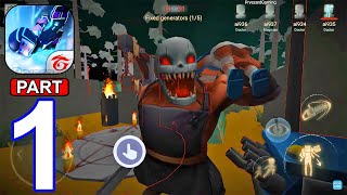 Garena Blockman GO  Gameplay Walkthrough Part 1 Horror 1 VS 4 New Update Android iOS [upl. by Florio]