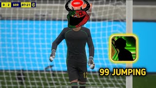 99 Jumping 😱  Who is This Goalkeeper 🤔 Efootball 2025 Mobile [upl. by Adnhoj841]