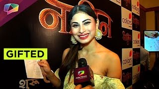 Mouni Roy gets showered with love from her fans [upl. by Ocirne706]