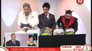 algerie et tirage au sort coupe du monde 2010 humour tunisiewmv [upl. by Leighland]