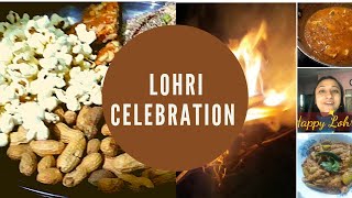 Lohri vlog  baingan ki shahi recipe lohri celebration in foggy weather [upl. by Aliehs]