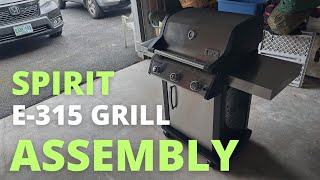 Weber Spirit S315 Gas Grill Assembly Natural Gas [upl. by Anelys687]