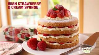 Keelings Irish Strawberry amp Cream Sponge [upl. by Rohn173]