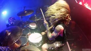 Hannes Van Dahl Sabaton Drumcam  Primo Victoria  Helsinki Ice Hall Finland 2422017 [upl. by Adnahcir]