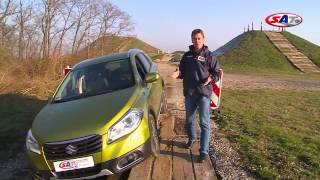 Suzuki SX4 SCross  road test by SAT TV Show 02032014 [upl. by Melodee699]