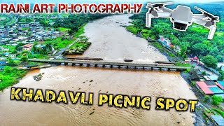 Khadavli river Picnic Spot  Dji Mavic Mini [upl. by Edmanda]