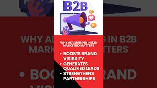 Advertising in B2B Marketing A Key to Unlocking Business Growth [upl. by Irahk]