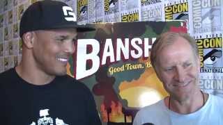 Banshee Season 3 Ulrich Thomsen amp Geno Segers Interview [upl. by Anilek]