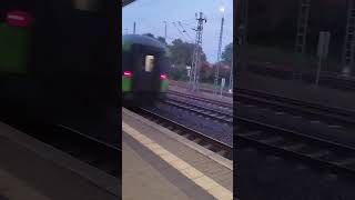 Flixtrain durch Minden minden flixtrain flixbus trainspotting rail bielefeld hannover ржд [upl. by Einuj]