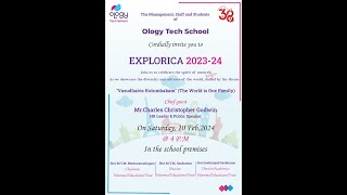 ology tech school EXPLORICA 202324 [upl. by Lemmor543]