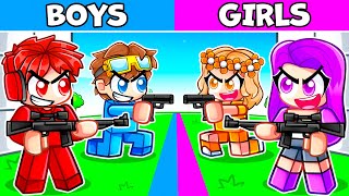 BOYS vs GIRLS in Roblox Rivals [upl. by Russ366]