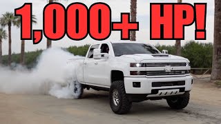 1000 HP L5P DURAMAX  Compound Turbo with Big Fuel [upl. by Yzeerb]