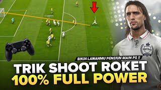 COBAIN TRIK SHOOT FULL POWER DI RENTAL PS  TRIK TENDANGAN KERAS DI GAME PES  EFOOTBALL [upl. by Elinor]