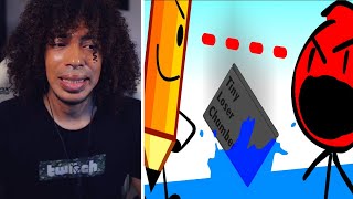 Reacting To BFDI For The First Time Episodes 15  18 [upl. by Nairahcaz]