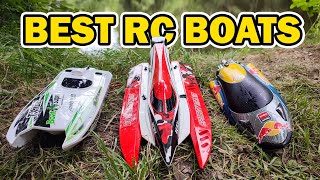 Best cheap RC boats XIN TX768  FY011  REELY speedy Mania [upl. by Aihsemak]