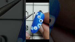 EASY Nail Art nailartdesigns nails youtubeshorts naildesigns nailicious nailart [upl. by Ecinev]