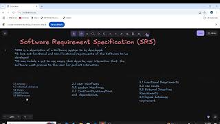 srs in software engineering thebwcs [upl. by Aiht]