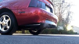 Mustang V6 Dual Exhaust Shorty Headers [upl. by Kaufmann697]