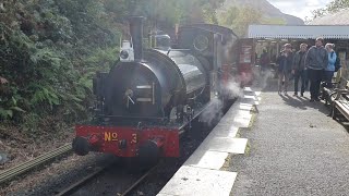 From Tywyn to Abergynolwyn with No3 Sir Haydn 1st October 2024 [upl. by Ahen739]