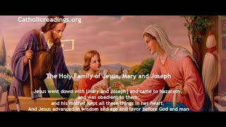 St AgnesPt Loma 123023 Sat Vigil 430pm  Holy Family of Jesus Mary and Joseph [upl. by Asertal]